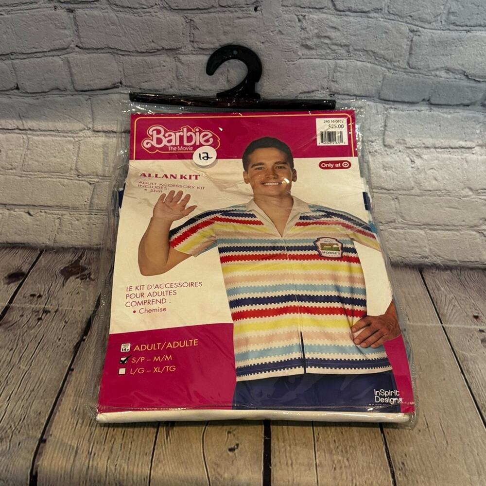 Barbie Allan Mens’ Halloween Costume.